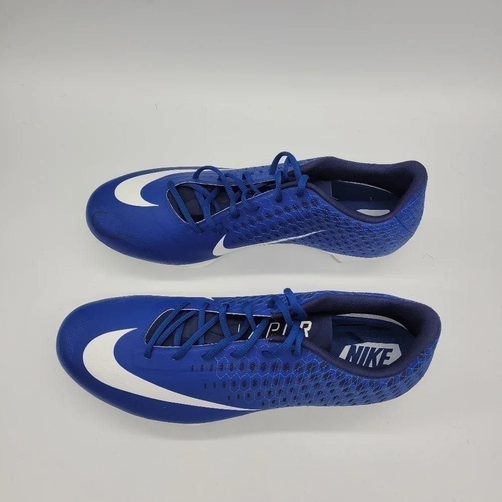 Nike Lunar Vapor UltraFly Elite 2 Baseball Cleats Men's 15 New Shoes Blue